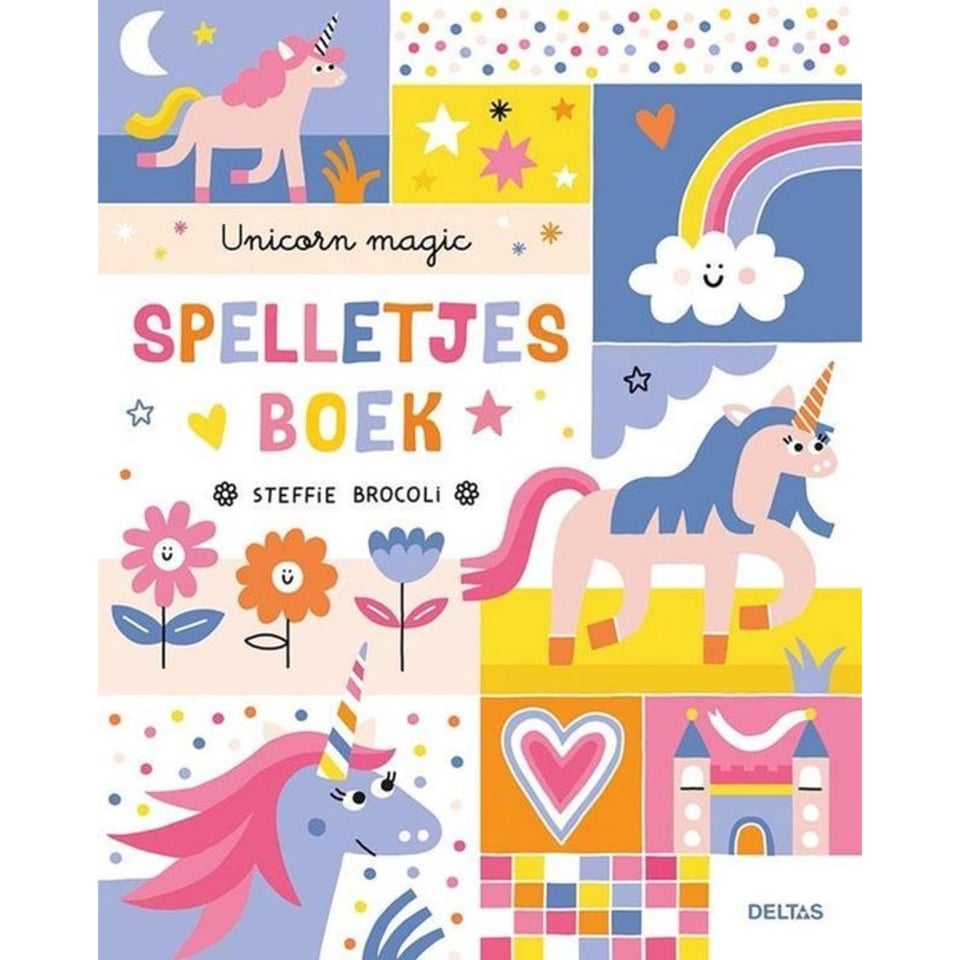 Boek Unicorn Magic Spelletjes