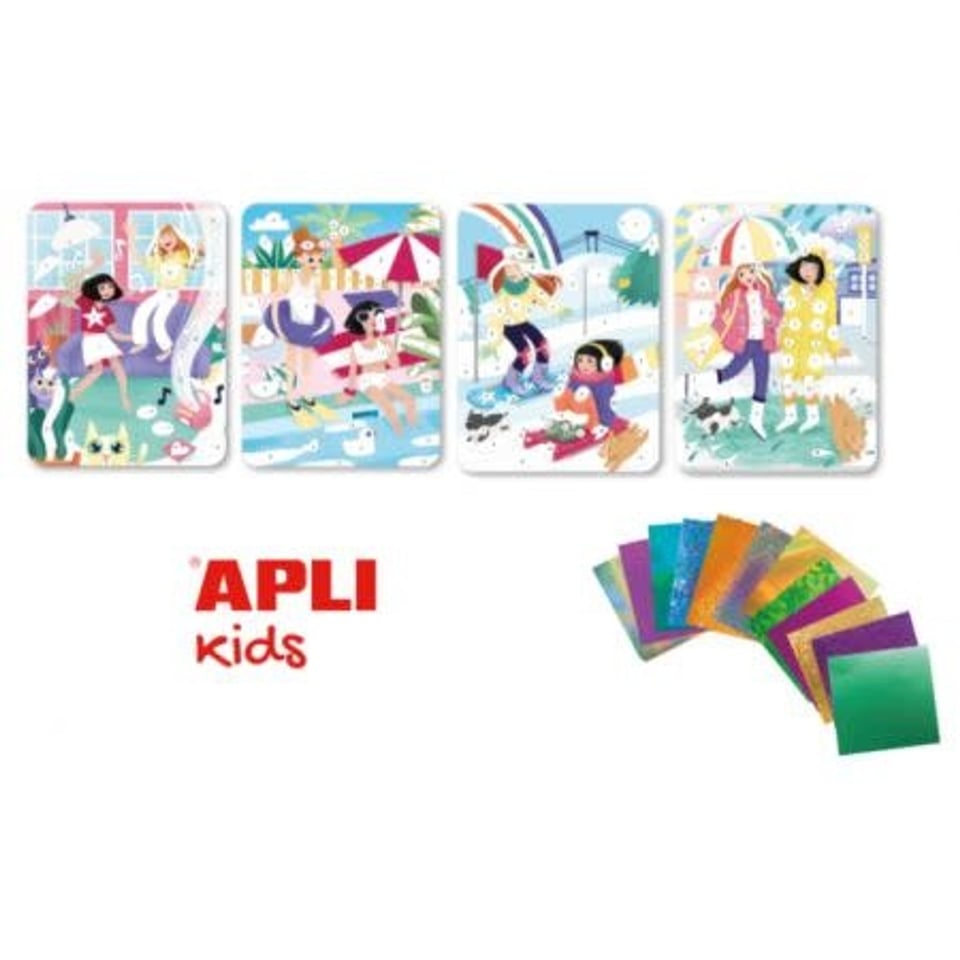 Apli Kids Metallic Transfer Fashion 5+