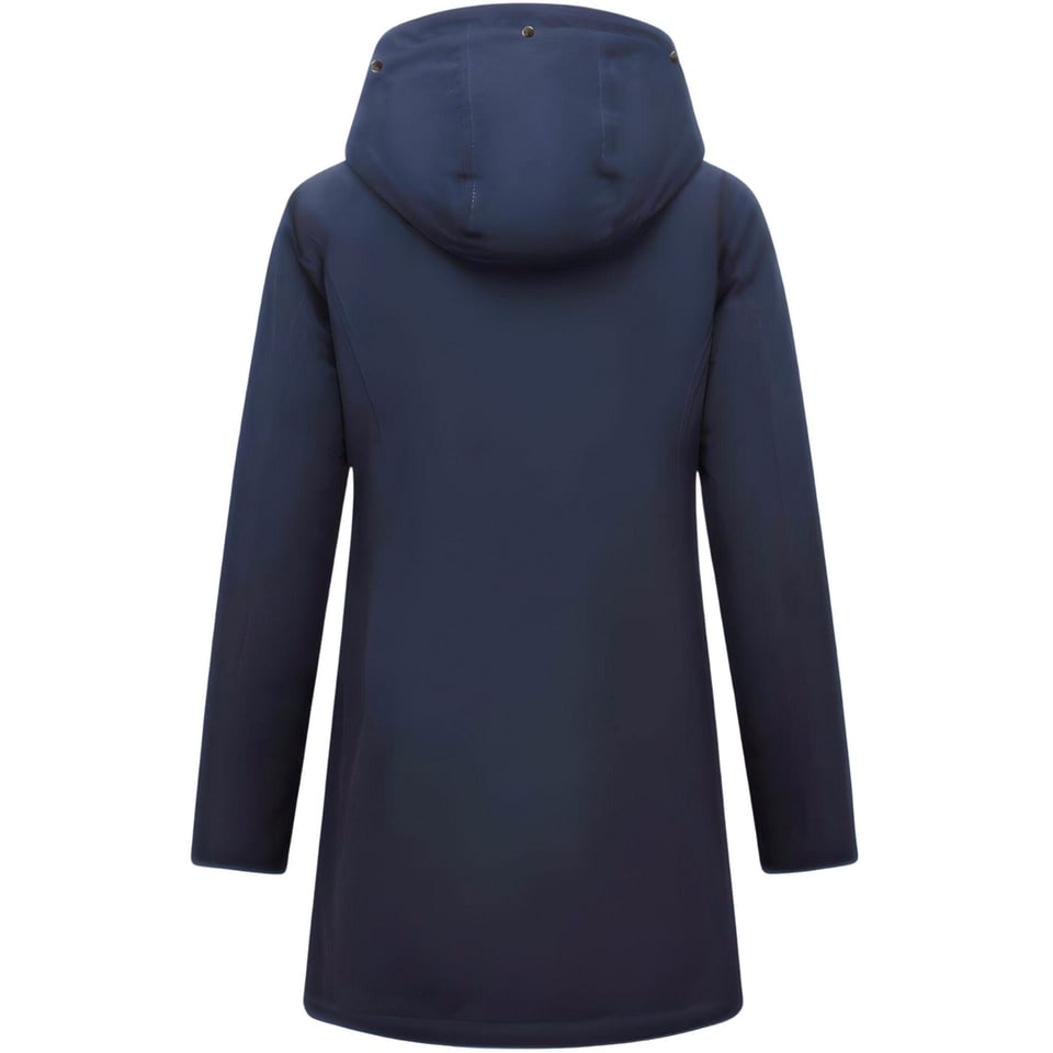 Vrouwen Winterjas Parka - Blauw