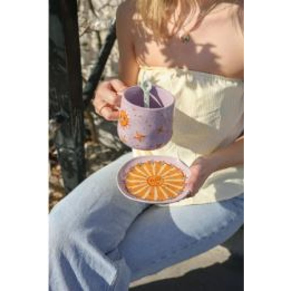 Lila Mok Met De Zon