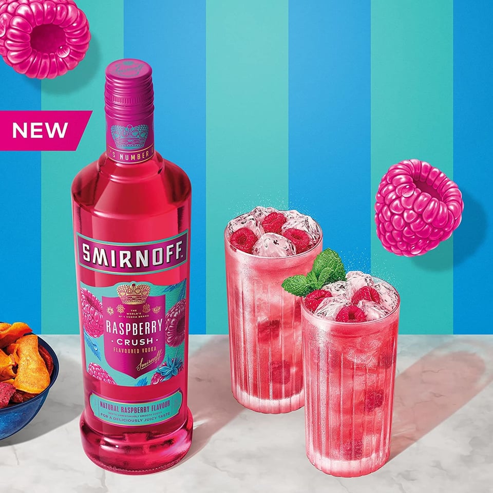 Smirnoff Raspberry Crush 70cl