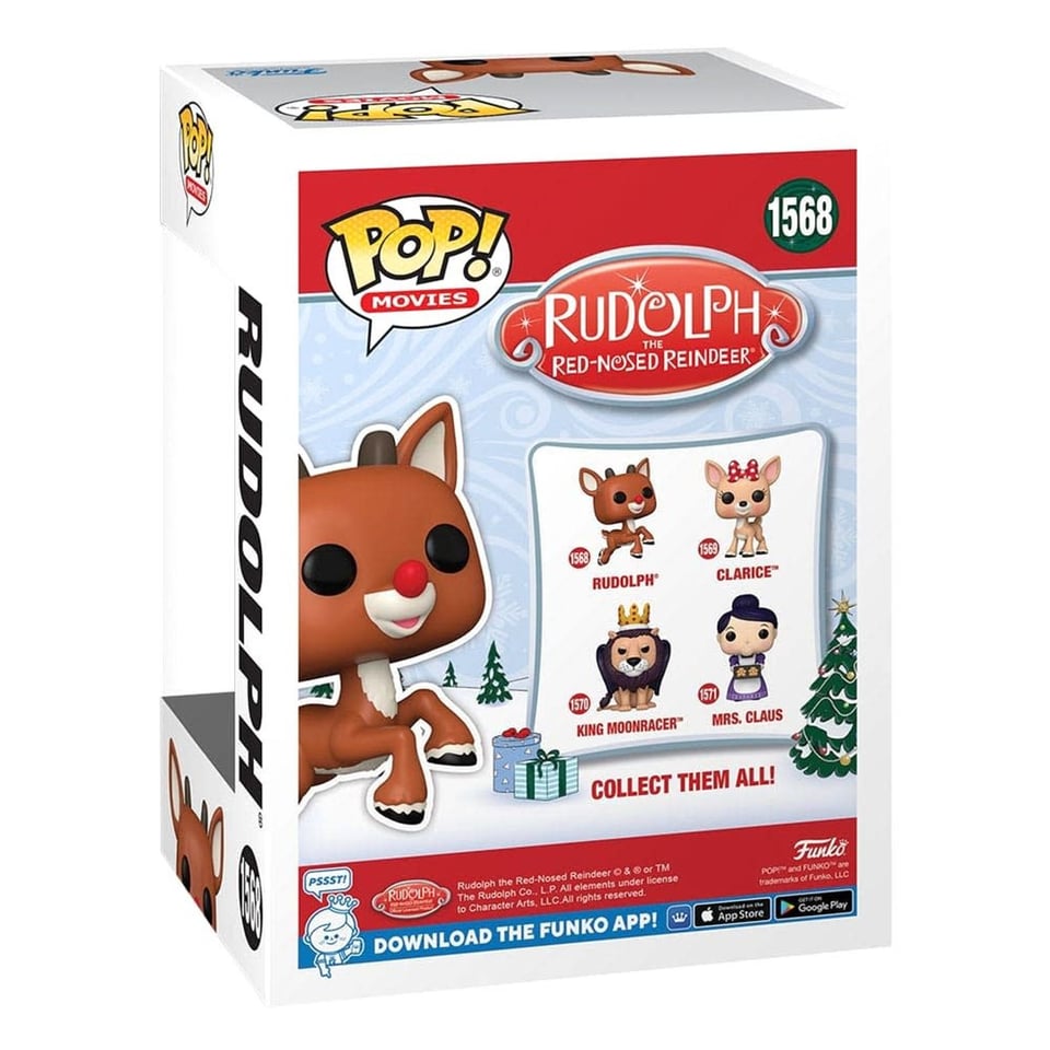 Pop! Movies 1568 Rudolph the Red-Nosed Reindeer - Rudolph Flying (60th Anniversery)