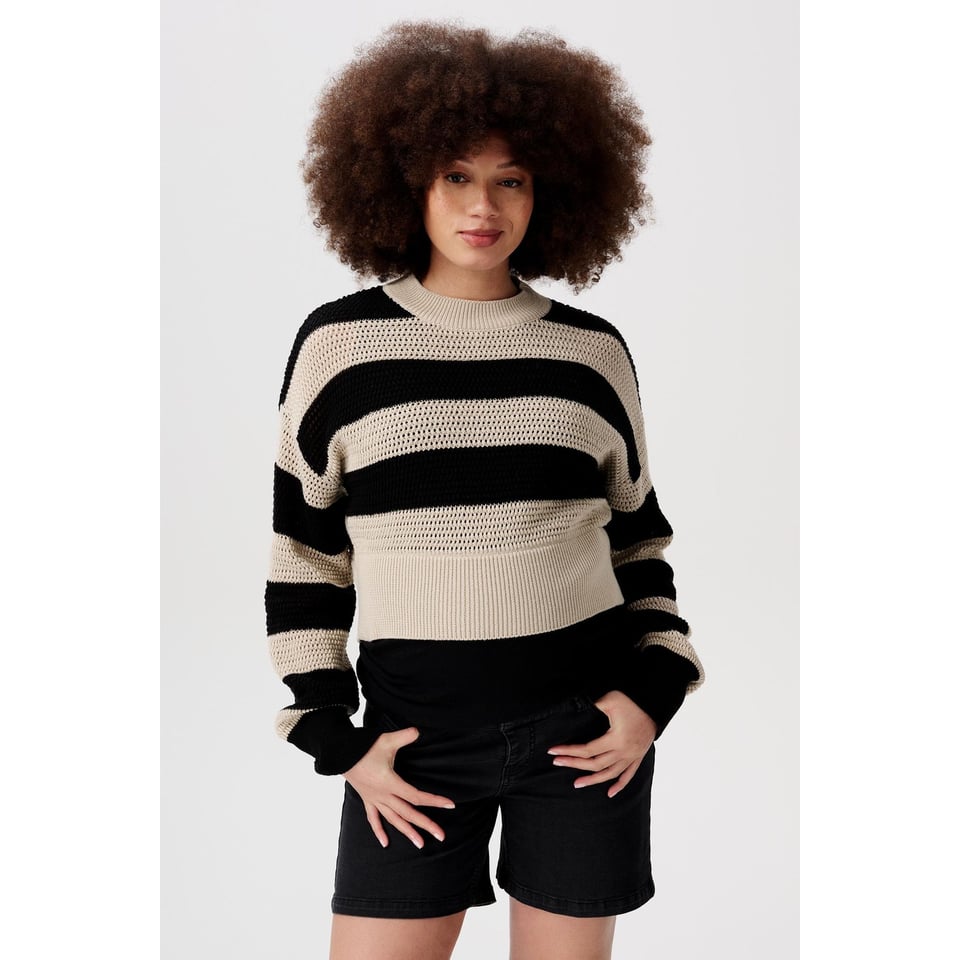 Ilana Pullover Stripe Black