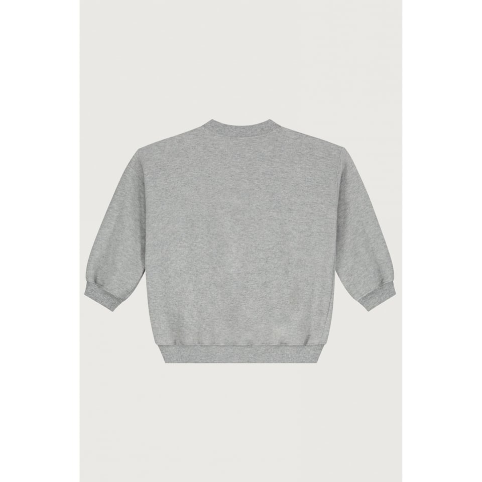 Gray Label Baby Dropped Shoulder Sweater Grey Melange