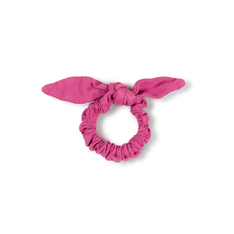 Nixnut Bow Scrunchie Berry