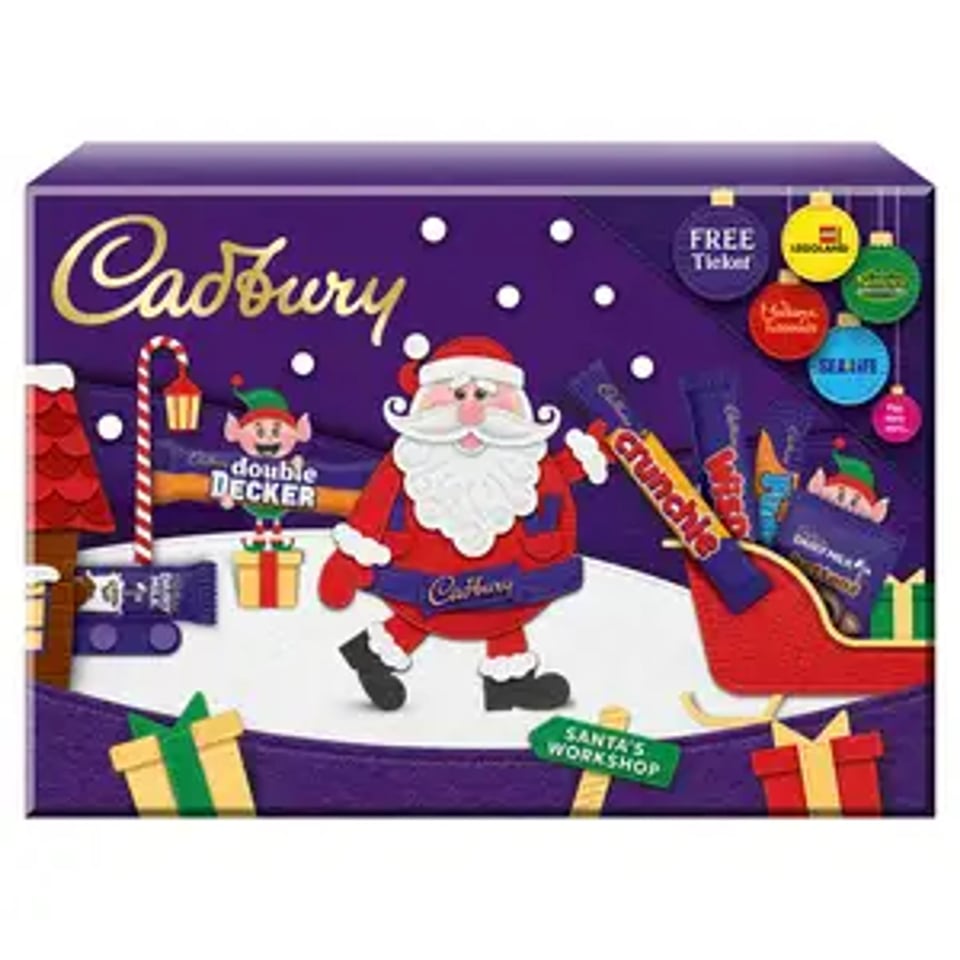 Cadbury Santa Chocolate Selection Carton 145g