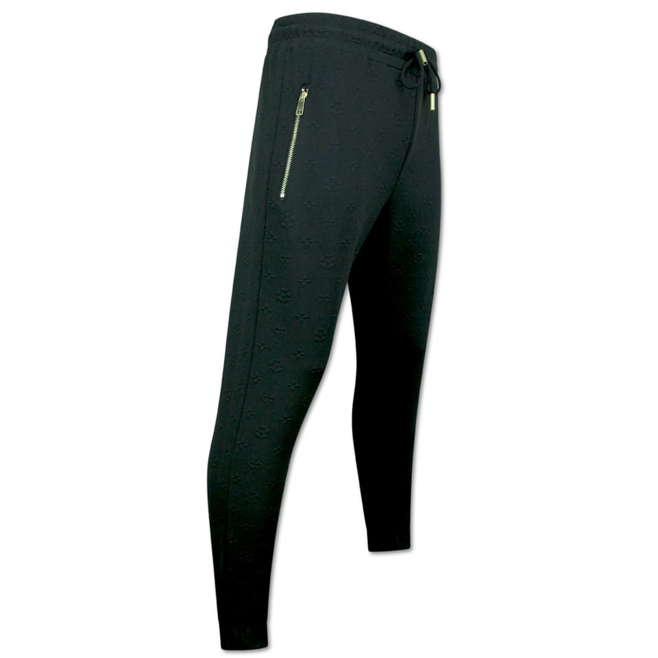 Zomer Trainingspak Heren - Joggingpak Heren Volwassenen - Huispak Heren - 5035 - Zwart
