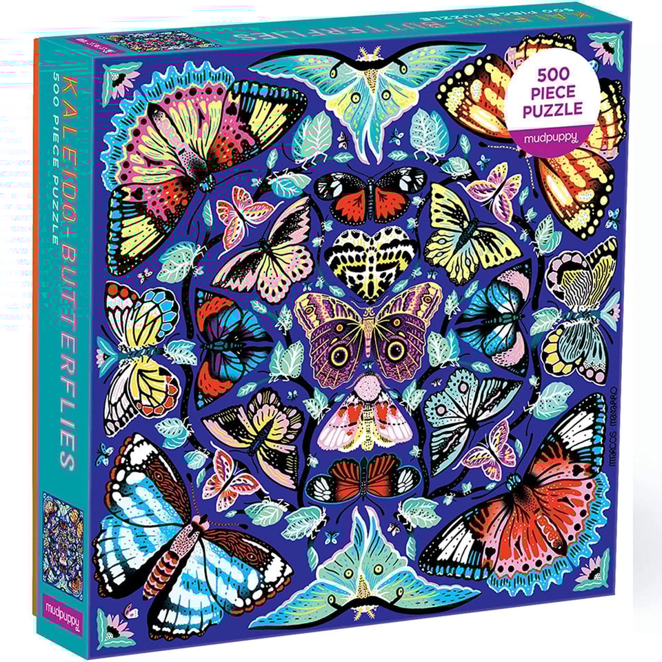 Mudpuppy Kaleido Vlinders Puzzel 500 Pcs