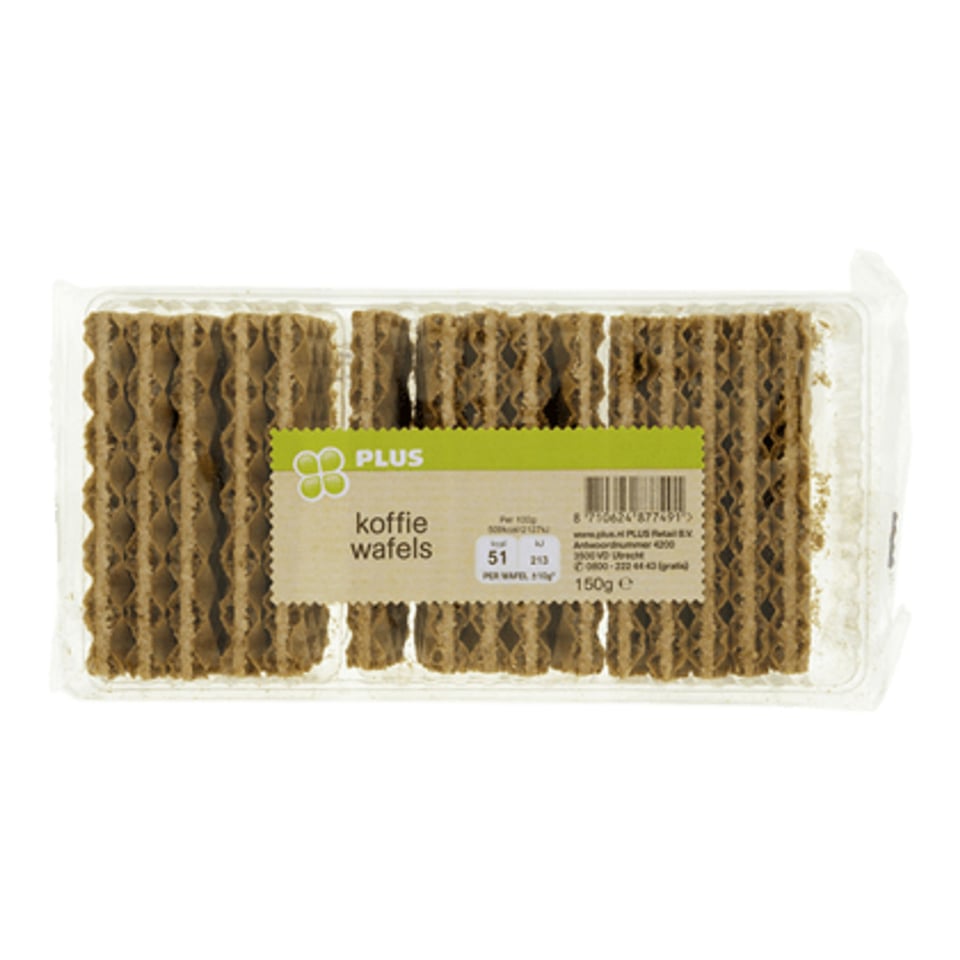 PLUS Koffie Wafels
