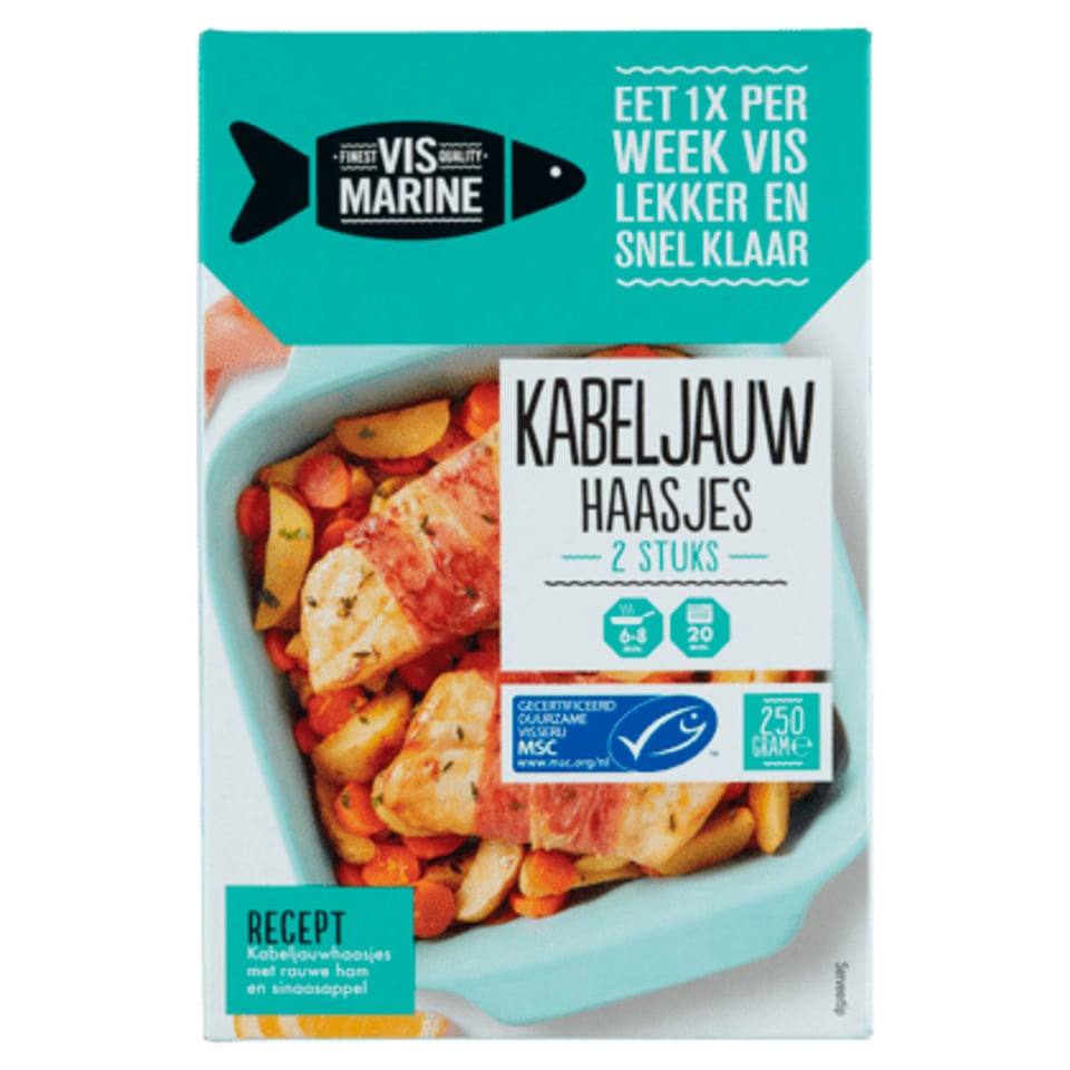 Vis Marine Kabeljauwhaasjes