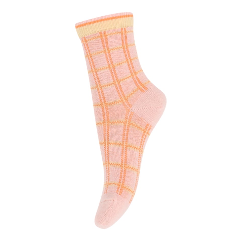 Mp Denmark Elga Socks Peach Pink 77274 3156