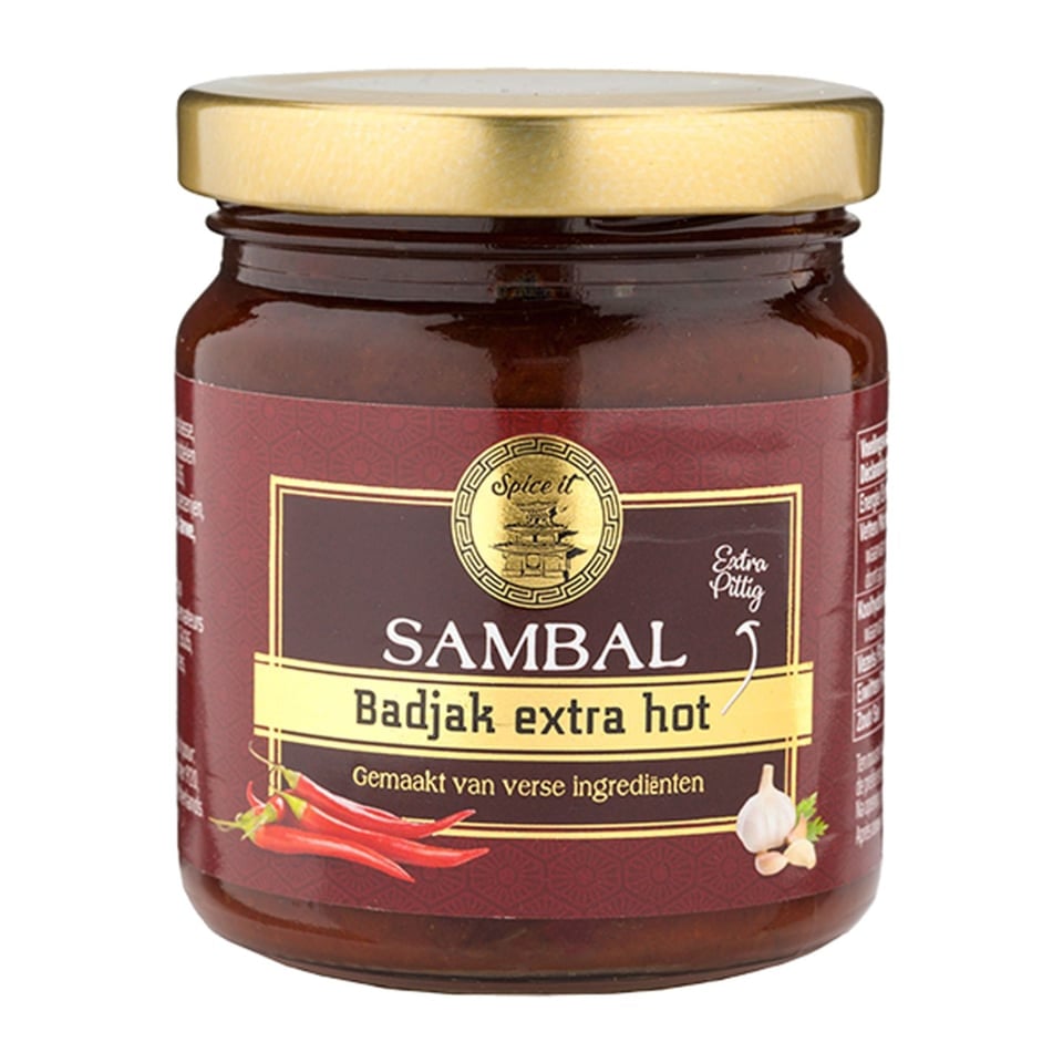 Spice It Sambal Badjak Extra Hot 200Gr