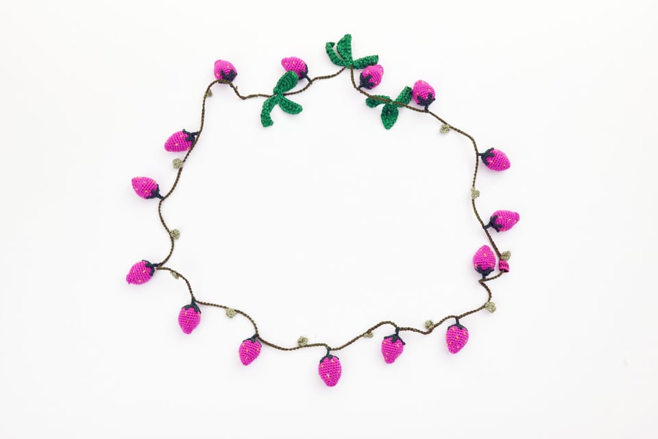 Sweet Strawberry Necklace