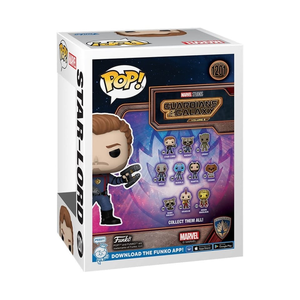 Pop! Marvel 1201 Guardians of the Galaxy Vol. 3 - Star-Lord