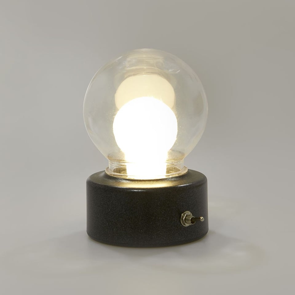 Magnetische LED Lamp Bulb Zwart