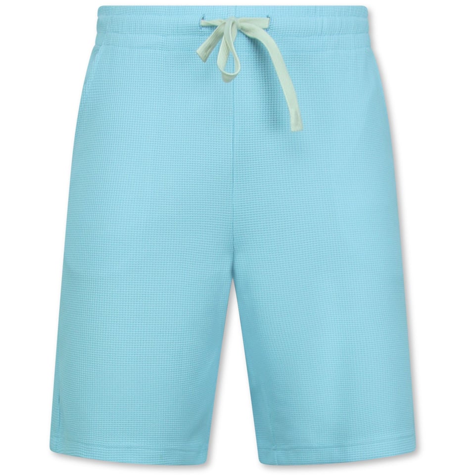 Zomerset Heren - Ribbed Oversized - Two Piece Setje - Twinset - Co Ord Set - 918 - Turquoise