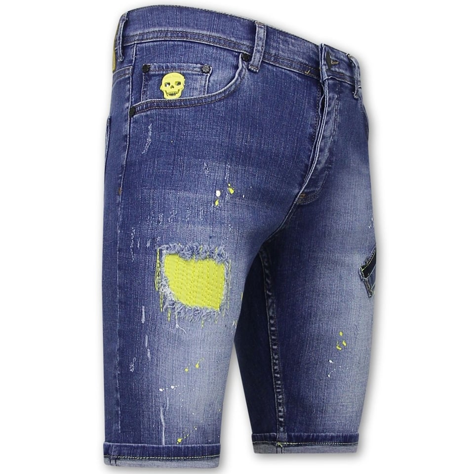 Exclusieve Spijker Korte Broek Heren- 1046 - Blauw