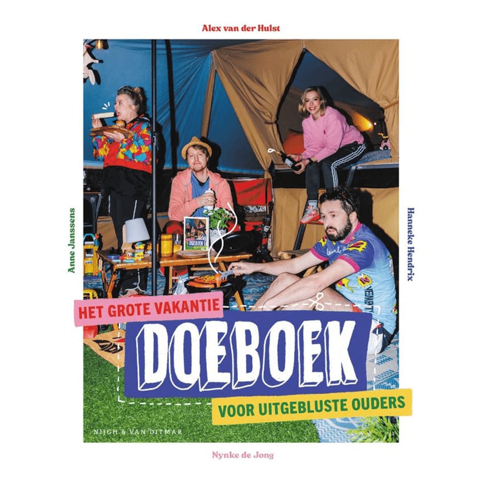 Het Grote Vakantie-Doeboek Voor Uitgebluste Ouders - Nynke De Jong