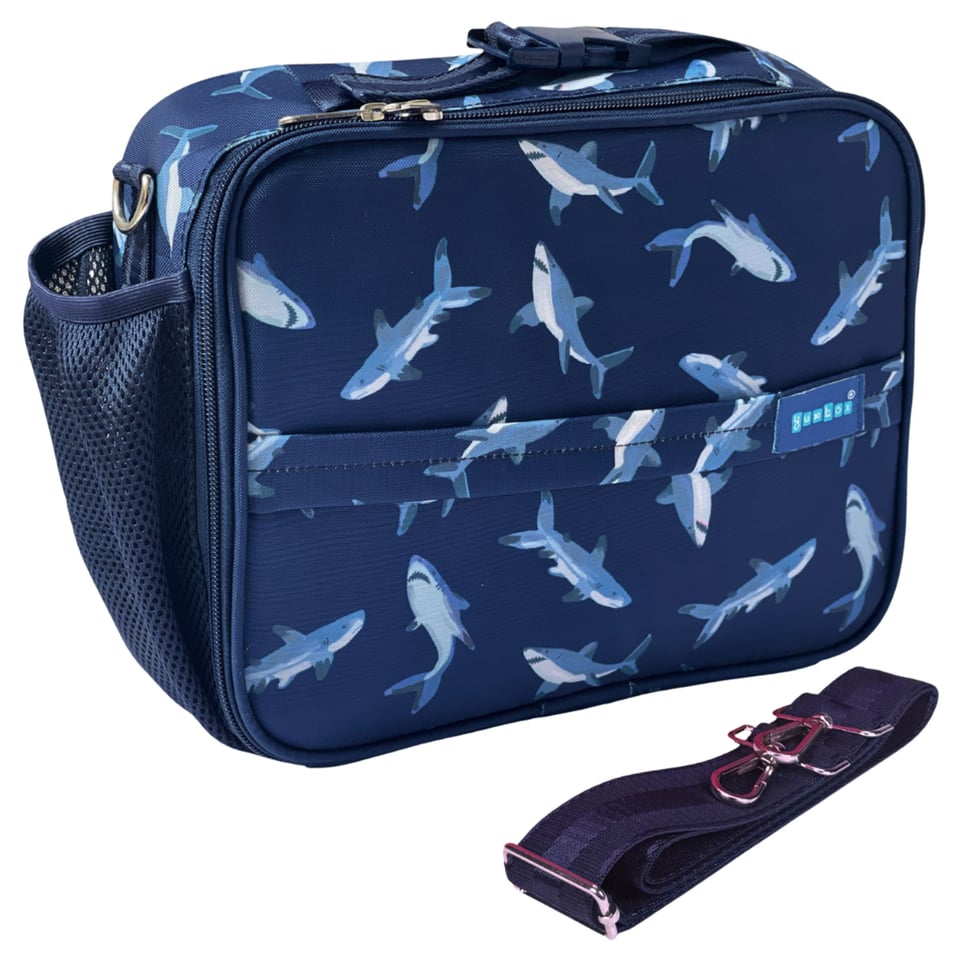 Yumbox Lunch Bag Pacific Haai - Blauw