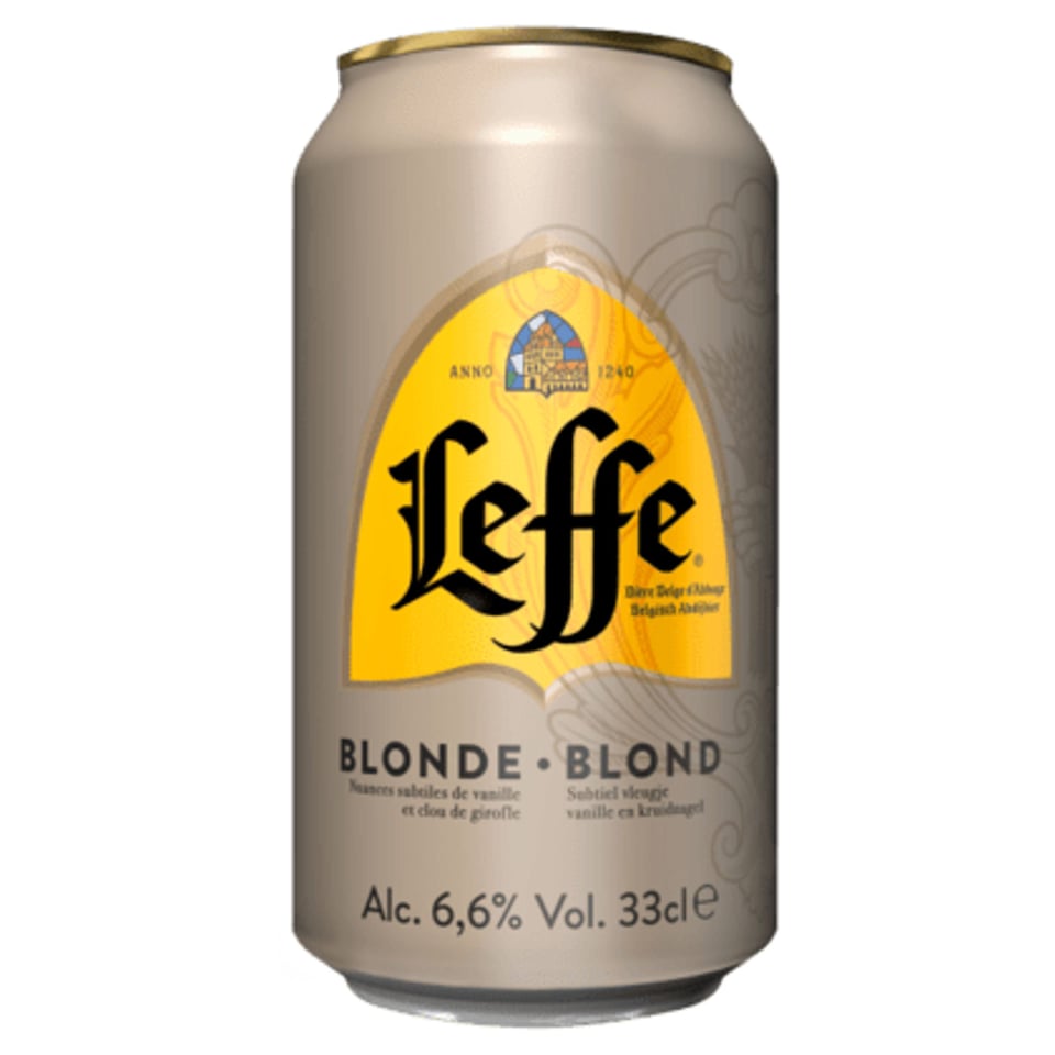 Leffe Blond Belgisch Abdijbier Blik 33 Cl