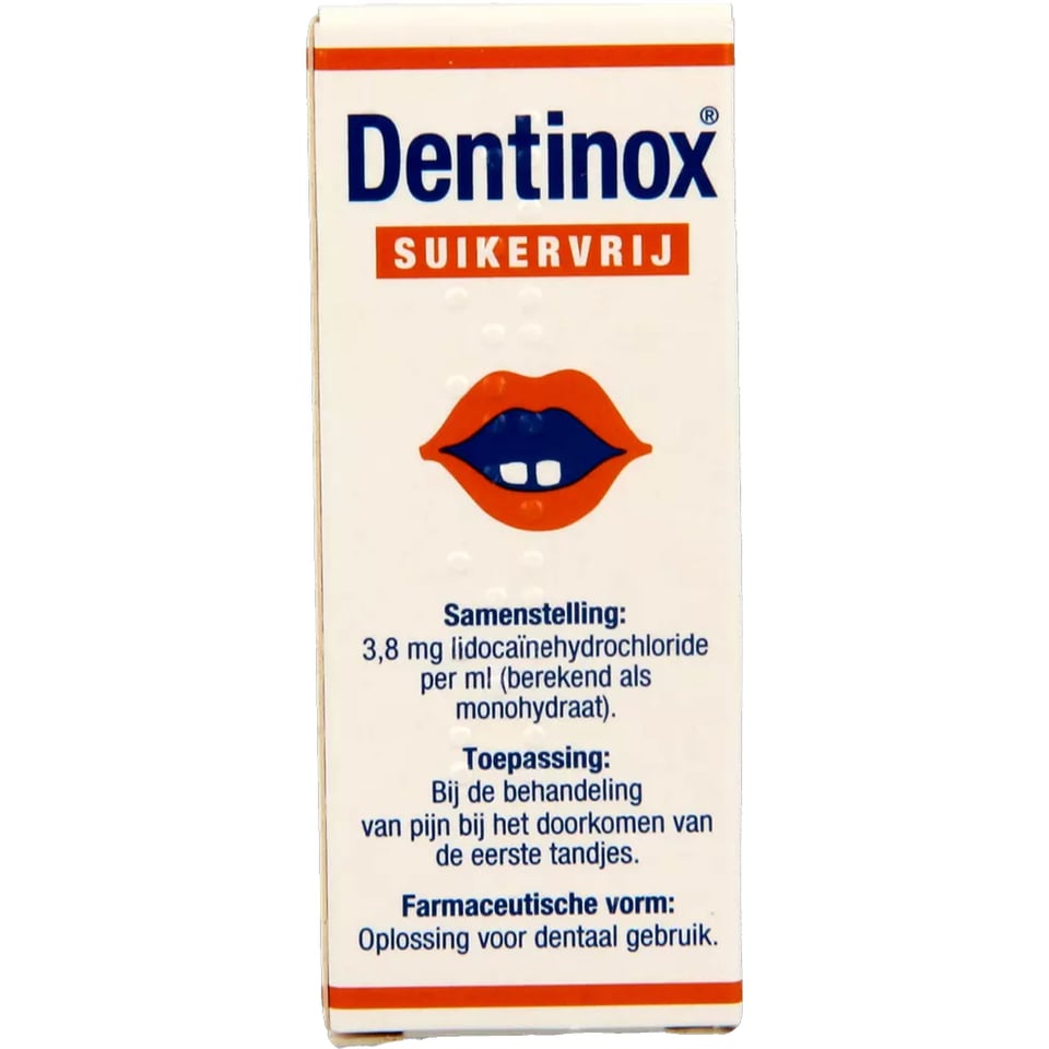 Dentinox Suikervrij 9ml 9