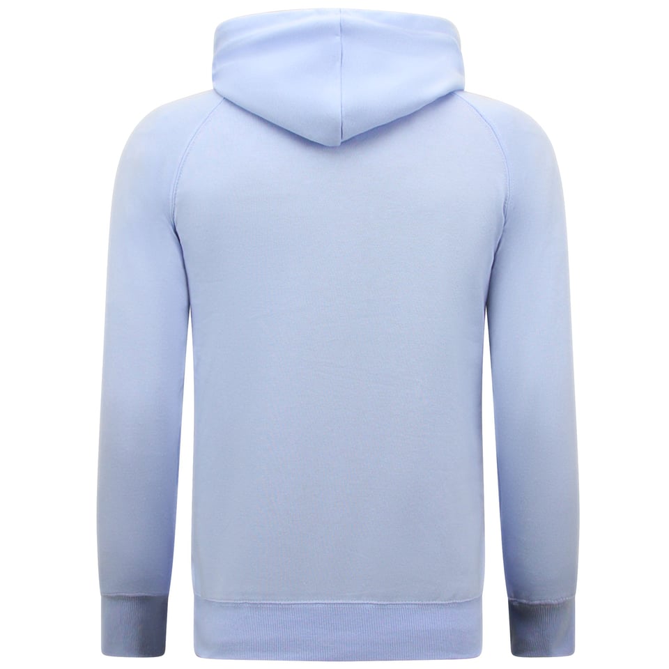 Hoodie Heren - Korte Joggingbroek Heren - SET - Licht Blauw