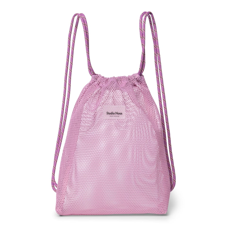 Mesh Gym Bag  Pink - Pink / OS