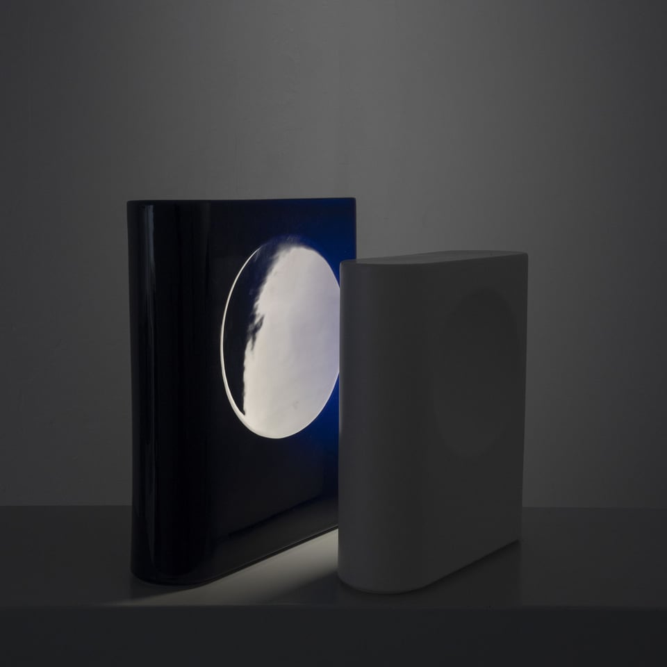 Raawii Lamp SIGNAL Blauw - Size : Groot