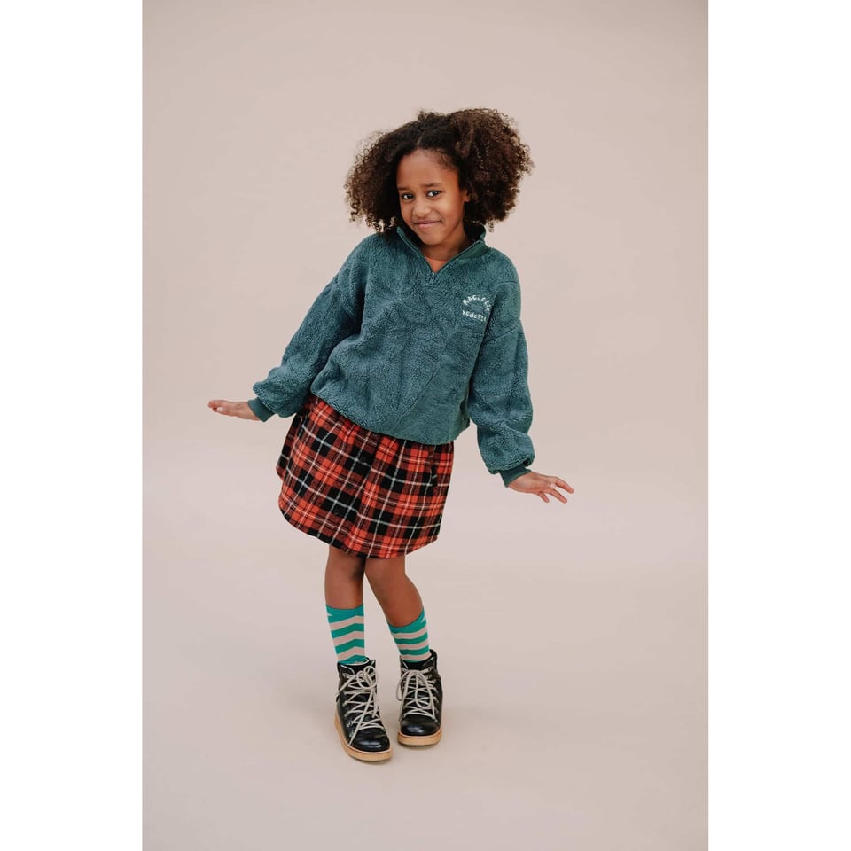 Sproet & Sprout Skirt Flannel Check