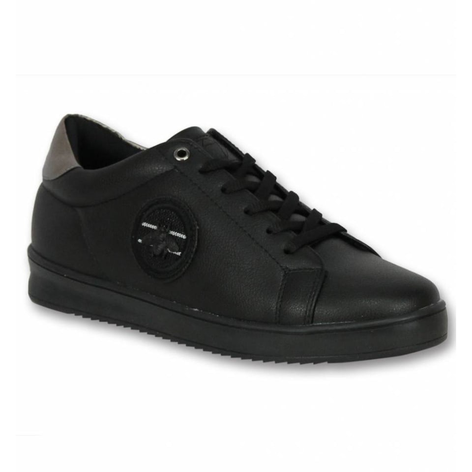 Heren Schoenen - Heren Sneaker Bee Black - CMS16 - Zwart