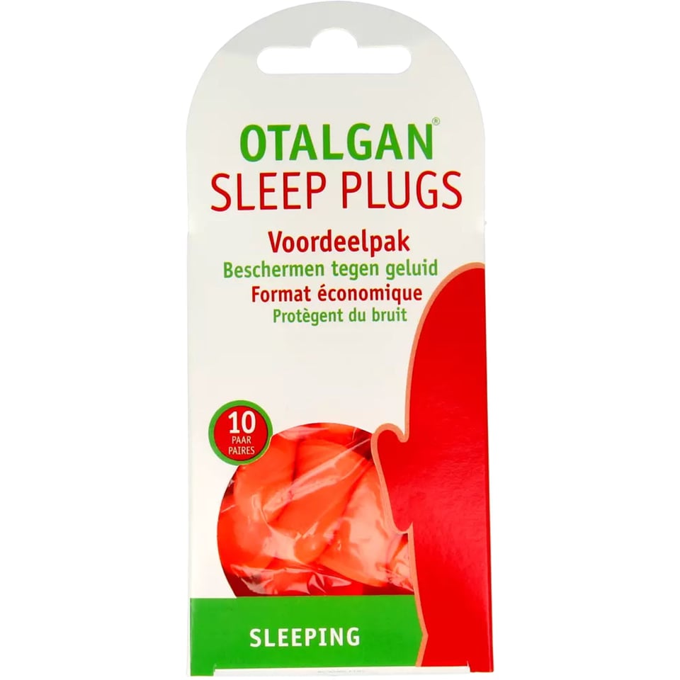 Otalgan Sleep Plugs Voordeelpakket 20 Stuks