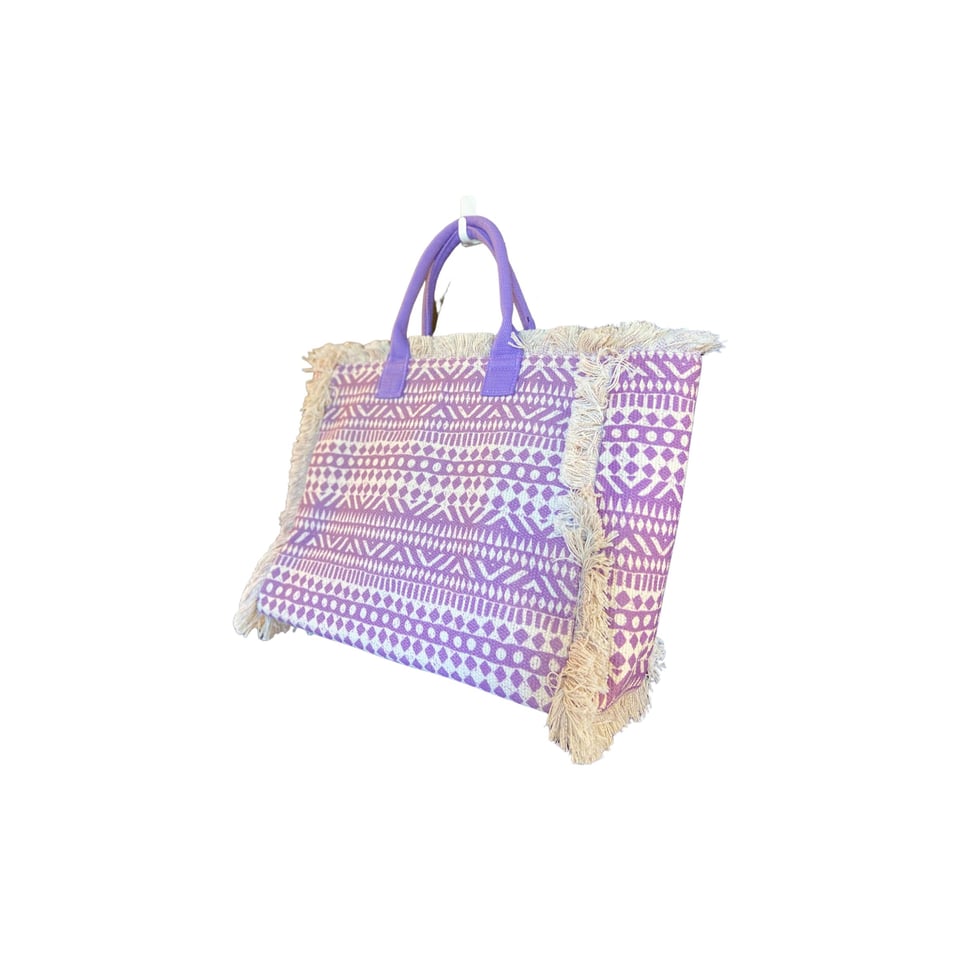 Cotton trend shopping Bag Lila - Onesize