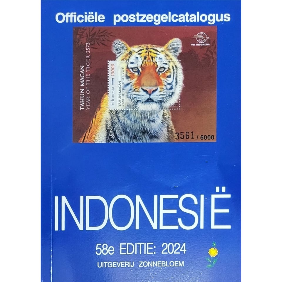 Officiële Postzegelcatalogus Indonesië 2024