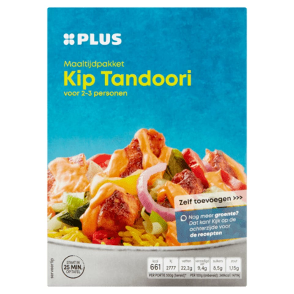 PLUS Maaltijdpakket Kip Tandoori