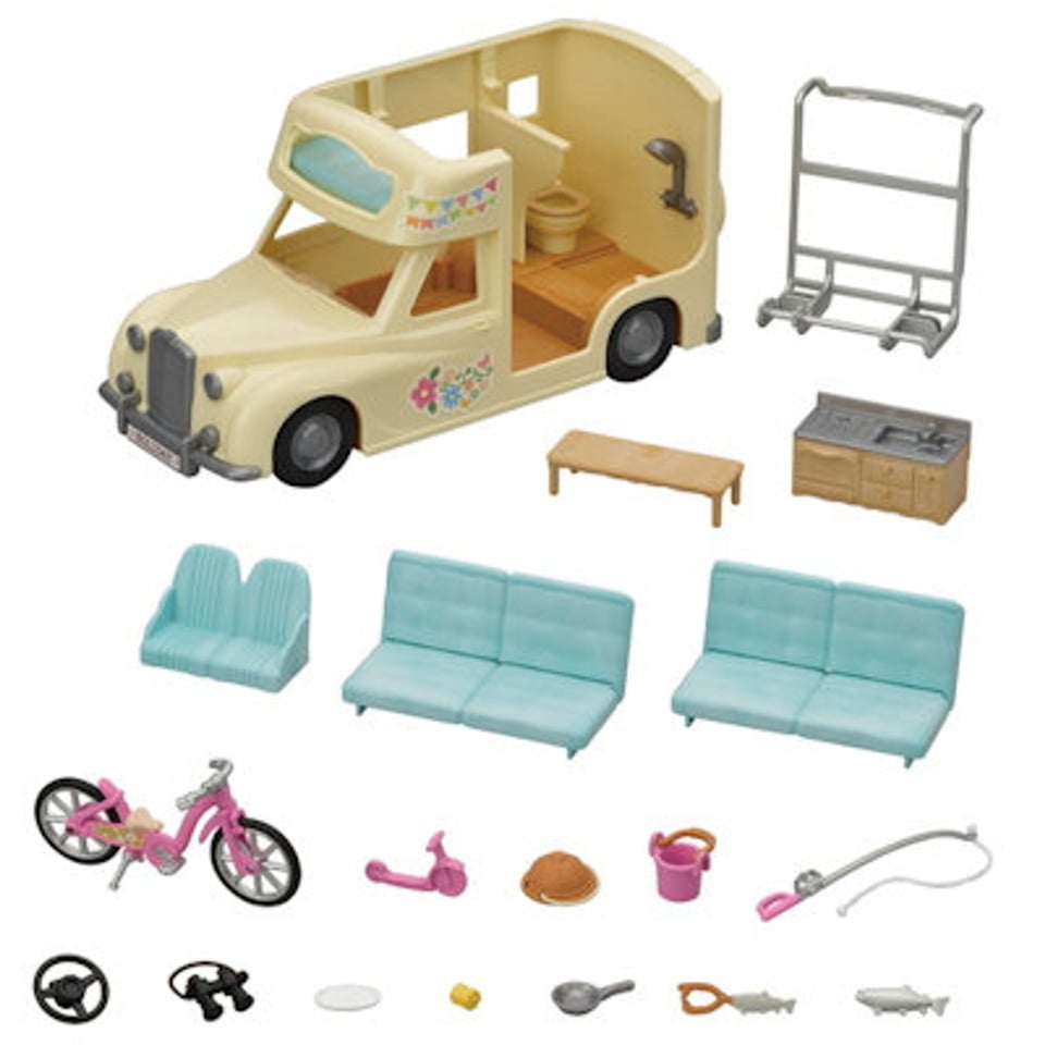 Sylvanian Families Familie Kampeerauto