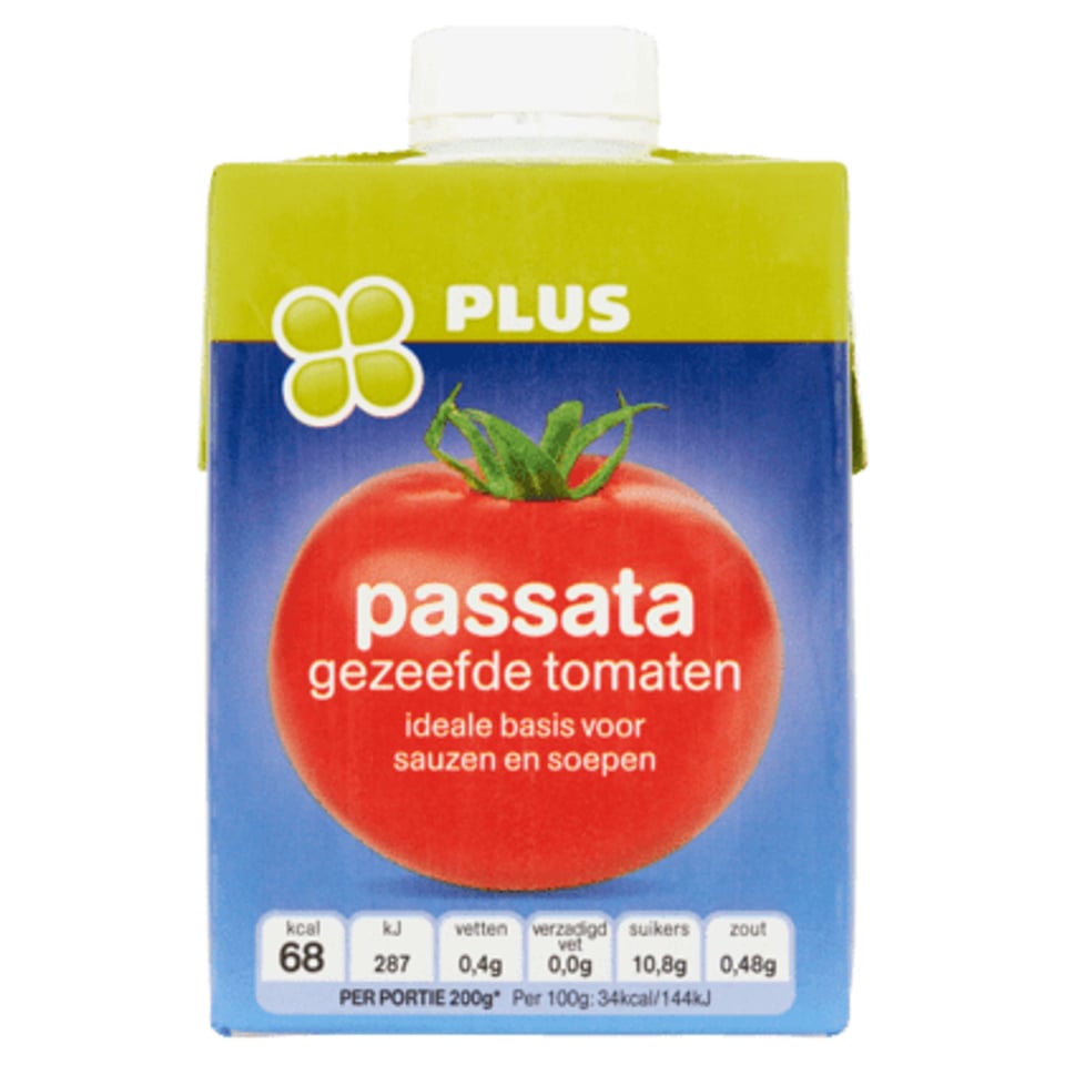 PLUS Passata Gezeefde Tomaten