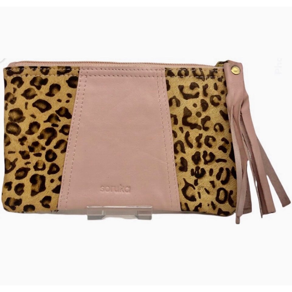 Soruka Leren Clutch