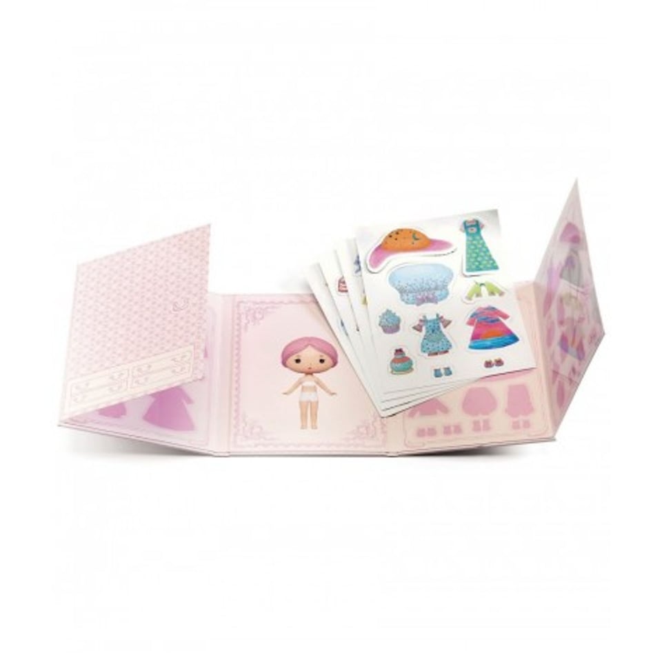 Djeco Miss Lilypink Stickers Removable