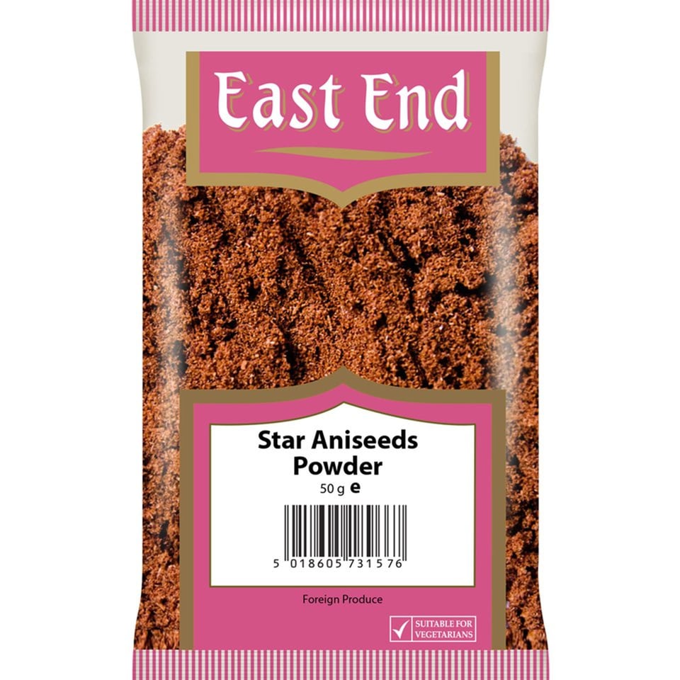 East End Star Aniseed Powder 50Gr