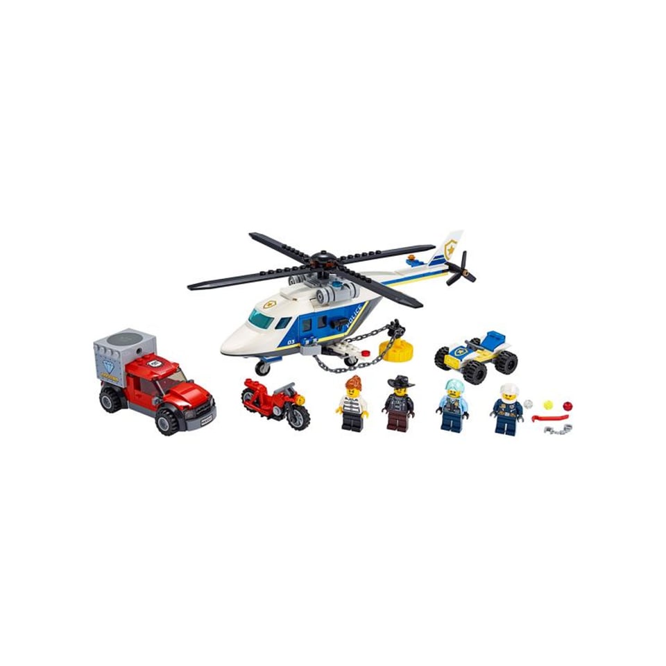 Lego City 60243 Politiehelikopter Achtervolging