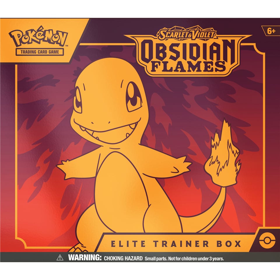 Pokémon Scarlet & Violet Obsidian Flames Elite Trainer Box