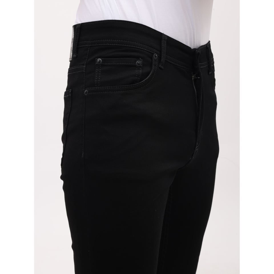 Spijkerbroek Mannen - Nette Stretch Spijker Broek Heren - Regular Fit - MM-R-04 - Zwart