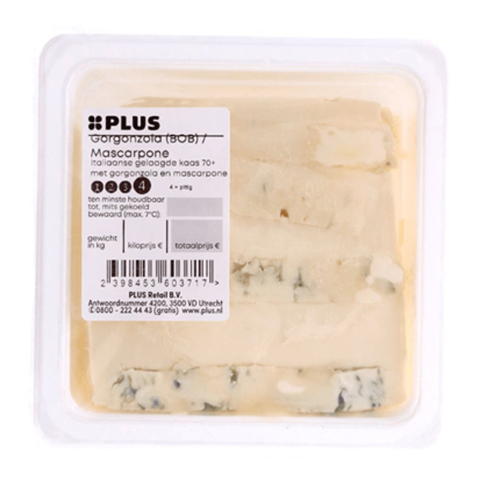 PLUS Gorgonzola Mascarpone 70+
