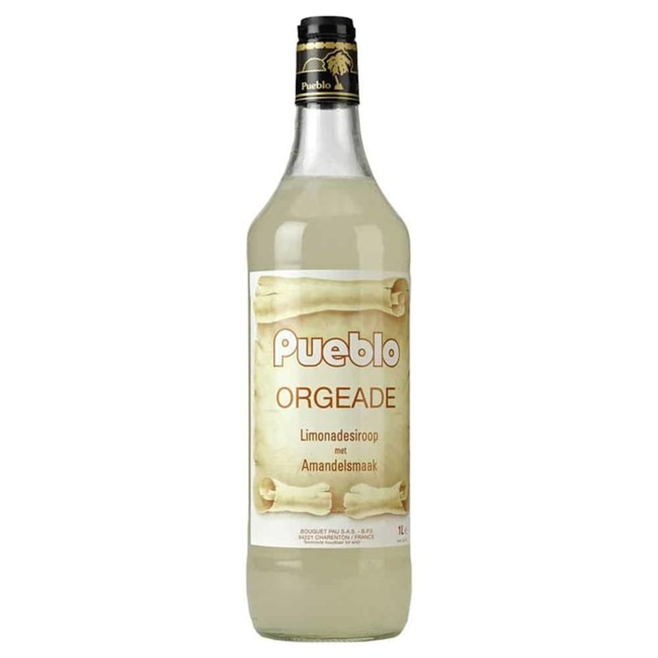 Pueblo Orgeade Siroop Amandelsmaak 1 Liter