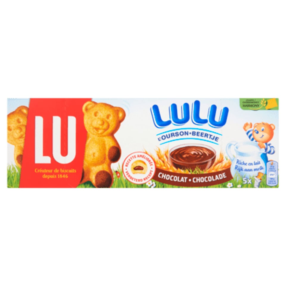 Lu LULU Beertje Koekjes Met Chocolade