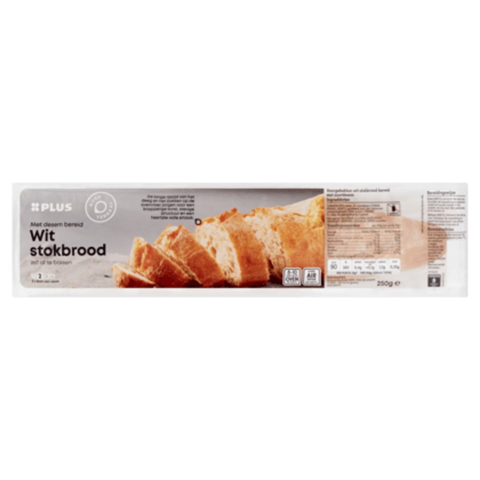 PLUS Wit Stokbrood Met Desem Bereid