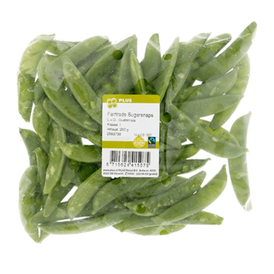 PLUS Sugarsnaps Fairtrade