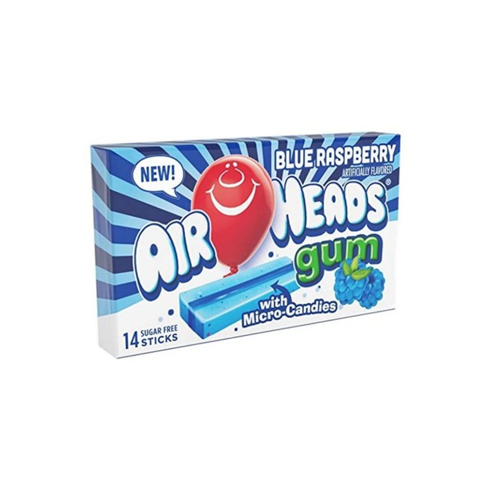 Airheads Gum Blue Raspberry