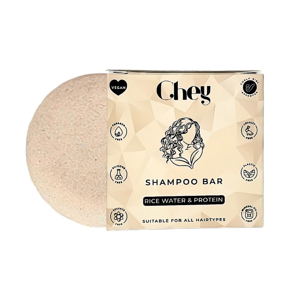 Chey Haircare Shampoo Bar Rijstwater & Proteïne