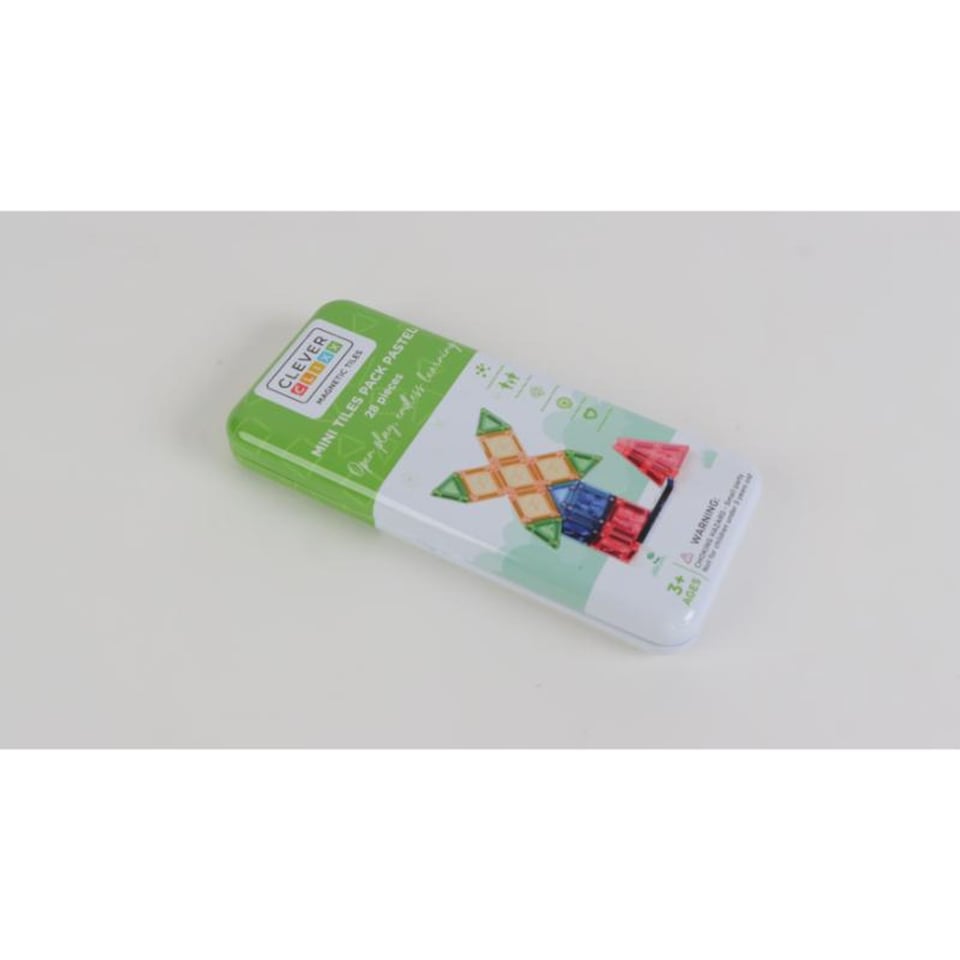 Cleverclixx Mini Tiles Pack Pastel 28 Stuks